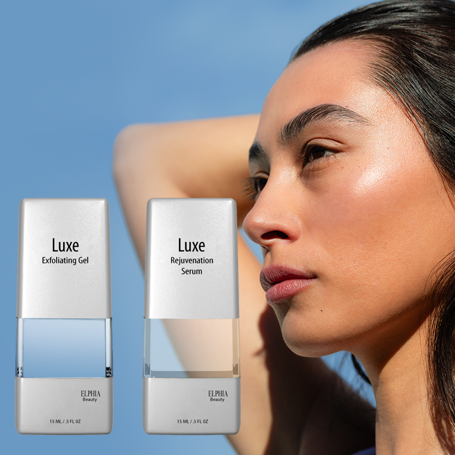 Elphia Beauty Luxe Exfoliating Gel & Rejuvenation Serum Set